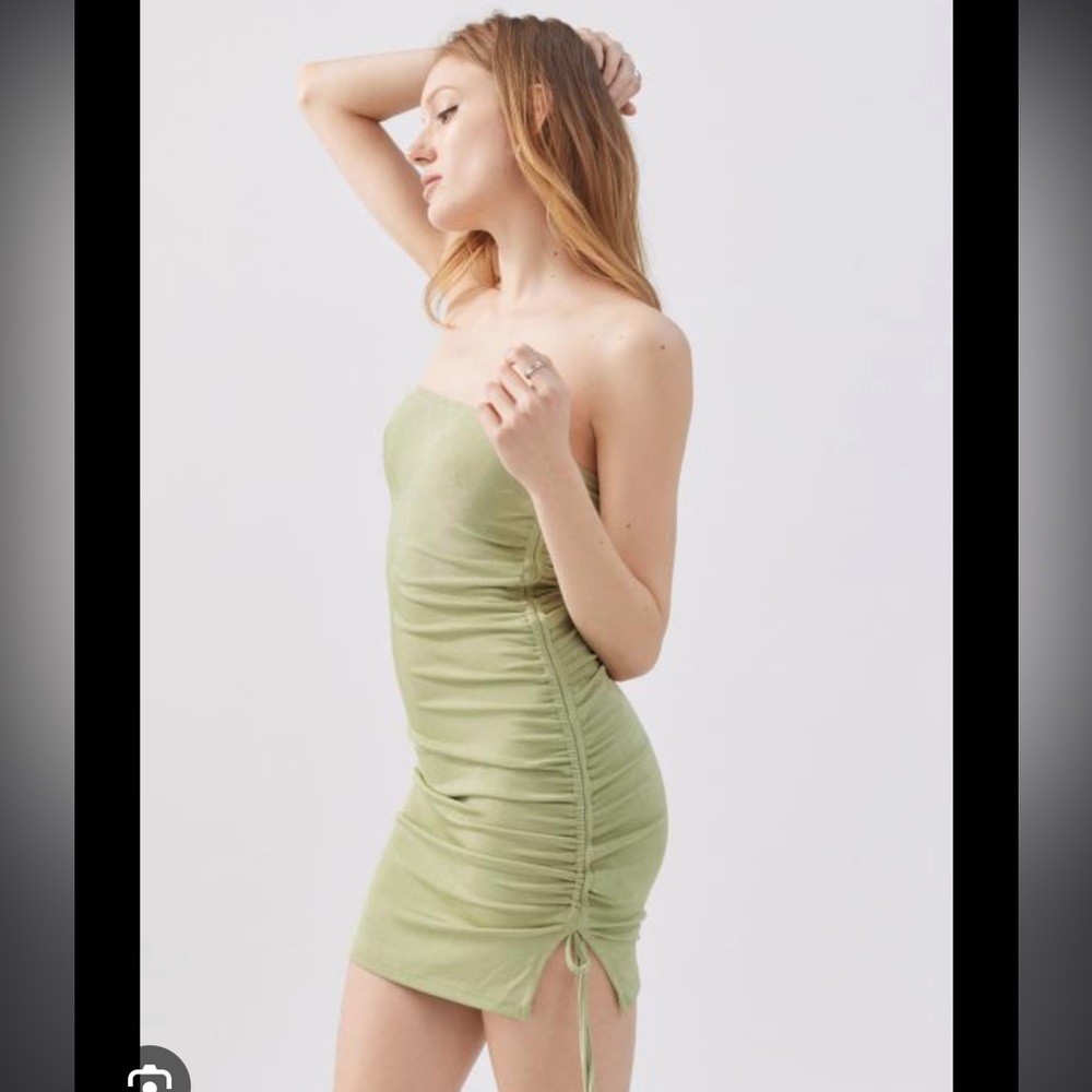 Urban Outfitters Motel Rocks Green Mini Dress